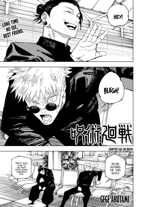 jjk 236 spoilers|Jujutsu Kaisen Chapter 236 Links + Discussion :。